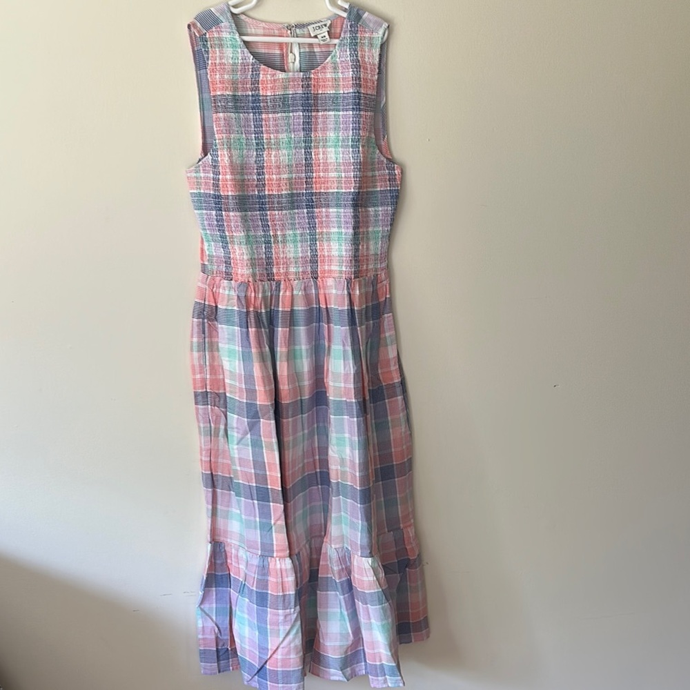 Plaid Sleeveless women’s Dress